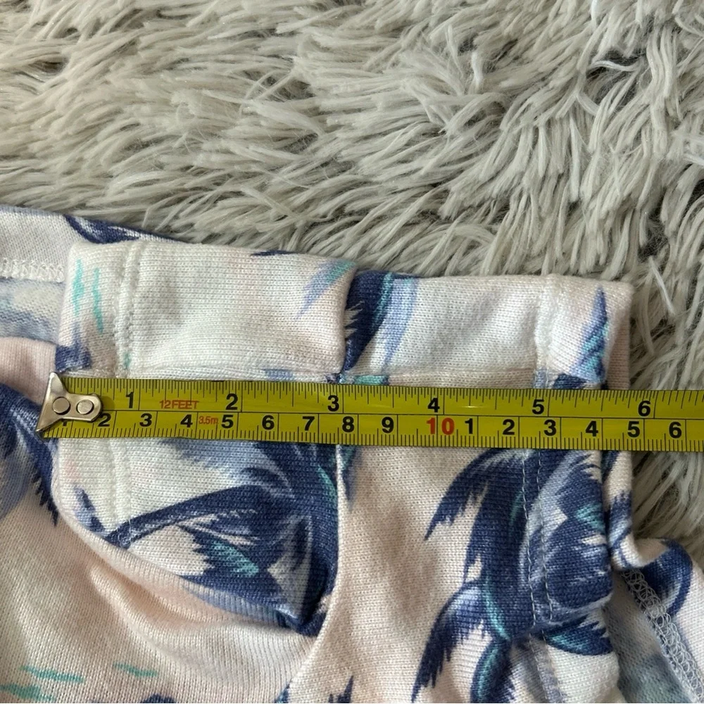 Disney STITCH Pajama 3 Pc Set Long Sleeve‎ Top & Shorts LARGE Hair Scrunchie NWT - Picture 6 of 15